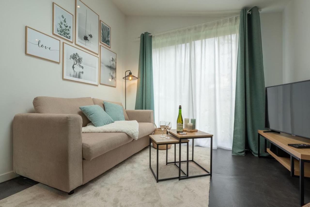 Le Nid Douillet : Superbe Appartement + Jardin Privatif Rouen Luaran gambar