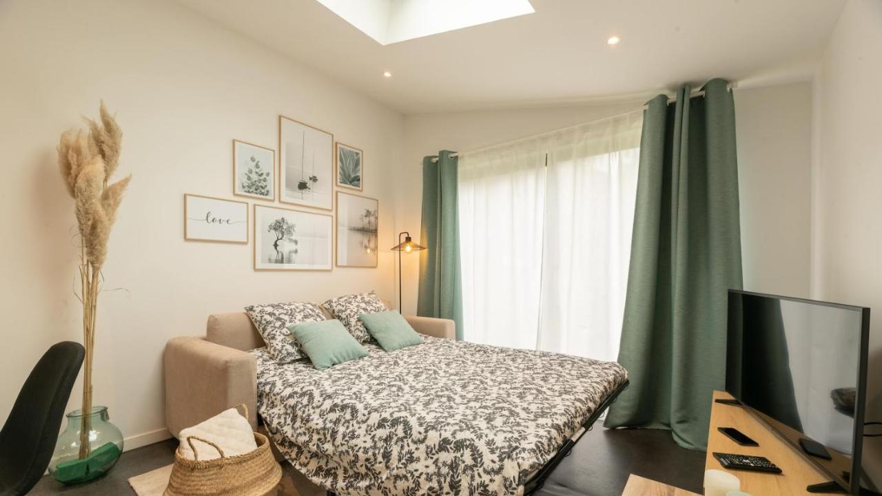 Le Nid Douillet : Superbe Appartement + Jardin Privatif Rouen Luaran gambar