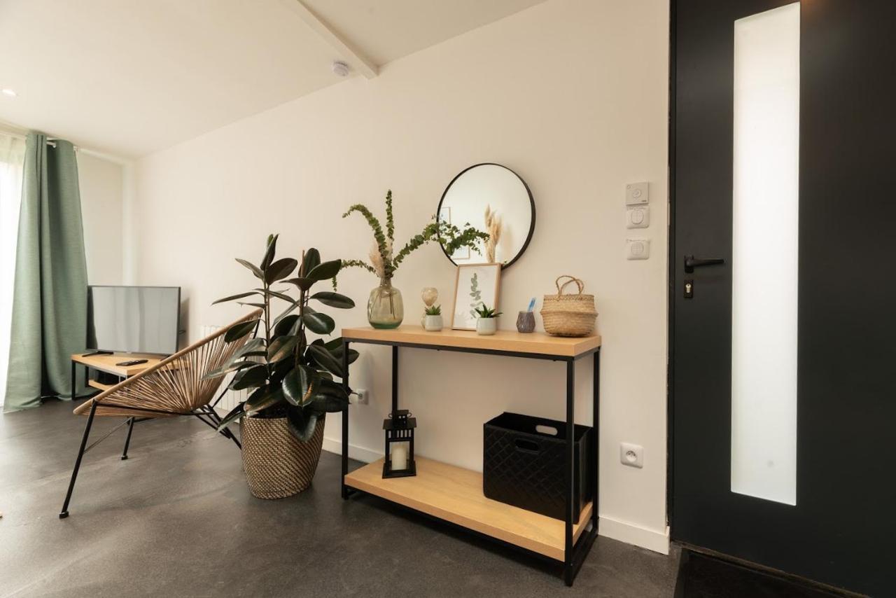 Le Nid Douillet : Superbe Appartement + Jardin Privatif Rouen Luaran gambar