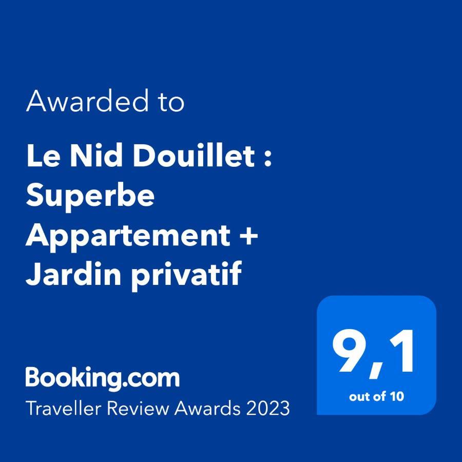 Le Nid Douillet : Superbe Appartement + Jardin Privatif Rouen Luaran gambar